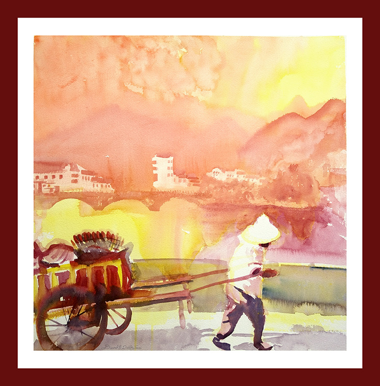 Cart Man China